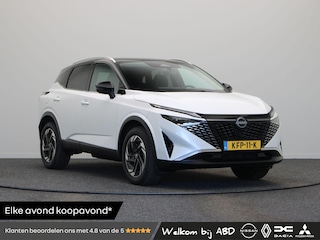 Nissan Qashqai 158pk MHEV Xtronic N-Connecta | Stoel, Stuur, Voorruitverwarming | Elektrische Achterklep | Head-Up Display | 1800kg Trekgewicht |