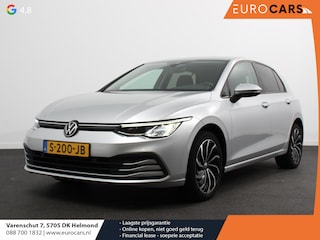Volkswagen Golf 1.0 TSI Life Lounge 110pk Navigatie Apple Carplay/Android auto Climate Control Parkeersensoren 17"Lichtmetalen velgen Extra Getint Glas Cruise Control Stoel- en stuurverwarming Ledverlichting