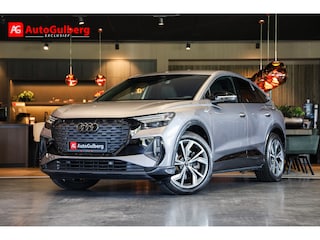 Audi Q4 40 S-Line Black edition 77 kWh Sport seats Leder electr. met ruit/ memory, Head-up display, ACC, Camera, Sonos Sound, Magnetic Ride, Matrix Led, Ambiente+, Warmtepomp, Stuurverwarming, Navi Pro/ Advanced/ Dynamica/ Comfort/ Sport design/ Airco pakket, Lmv
