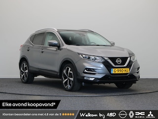 Nissan Qashqai 140pk DIG-T N-Connecta | Trekhaak 1300KG | Panoramadak | Climate control | Rondomzicht camera | 19" LMV | Apple carplay/Android auto |