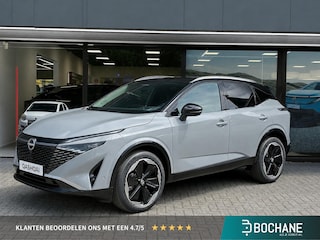 Nissan Qashqai 1.5 e-Power Tekna Plus NIEUW UIT VOORRAAD LEVERBAAR | Stoelmassage | Lederen bekleding | Bose geluidsinstallatie | Stoelverwarming | Stuurverwarming | Adaptieve Cruise Control | Climate Control | Panoramadak | Apple CarPlay & Android Auto | 10 jaar fabrieksgarantie