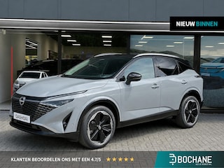 Nissan Qashqai 1.5 e-Power Tekna Plus NIEUW UIT VOORRAAD LEVERBAAR | Stoelmassage | Lederen bekleding | Bose geluidsinstallatie | Stoelverwarming | Stuurverwarming | Adaptieve Cruise Control | Climate Control | Panoramadak | Apple CarPlay & Android Auto | 10 jaar fabrieksgarantie