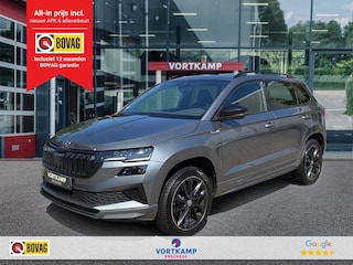 Skoda Karoq 1.5 TSI DSG SPORTLINE TREKHAAK/PANO-DAK/CAMERA/ELEK-KLEP/ACC/STOELVERW
