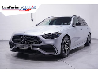 Mercedes-Benz C-klasse Estate 200 Launch Edition AMG Line NAP 1e eigen. nw.prijs:63750.- Navigatie premium-pack wegklapbare-trekhaak electrische-achterklep electrisch verstelbare voorstoelen met memo private-glas ECC led-verlichting ACC 360-camera DAB-ontvangst kevlar-inlegdelen stoelverwarming APPLE-carplay