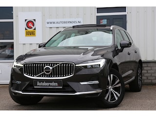 Volvo XC60 2.0 T6 Plug-in hybrid AWD Longe Range*Perfect Volvo Onderh.*Leder/Pano/Camera/Keyless Entry+Go/Elek. Klep/LED/DAB/Rijstrook/Parkeersens.V+A/18 inch LM*