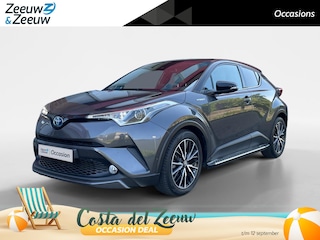 Toyota C-HR 1.8 Hybrid Bi-Tone | Side Bars| Leer| Lichtmetalen velgen| Stoel verwarming| 4 seizoenbanden| Afneembare trekhaak| JBL speakers| BI-Tone uitvoering| Navigatie| Metalliclak