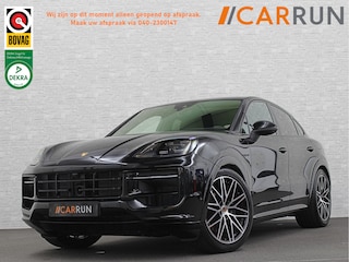 Porsche Cayenne 3.0 E-Hybrid | Passenger Display | 360 Camera | Sport-Design | ACC | Sport-Chrono | Soft-Close | BOSE | Panorama | Trekhaak 3500kg trekgewicht | 4-Zone Clima | Matrix-LED | Keyless-Entry | Sfeerverlichting | Luchtvering | 22 Inch | Leder Dashboard | Dodehoek | Memory | Carplay |