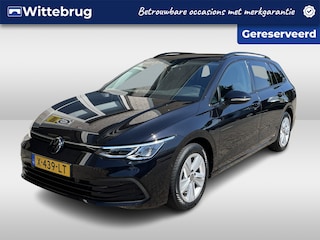 Volkswagen Golf Variant 1.5 eTSI Life Business / AUTOMAAT/ TREKHAAK/ CAMERA/ PARK. SENSOREN/ DODE HOEK/ MEMORY SEATS/ LED/ STOEL-STUURVERWARM./ STOELMASSAGE/ KEYLESS/ ADAPT. CRUISE/ APP CONNECT/ NAVI/ CLIMA/ DAB/ 16" LMV