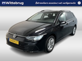 Volkswagen Golf Variant 1.5 eTSI Life Business / AUTOMAAT/ TREKHAAK/ CAMERA/ PARK. SENSOREN/ DODE HOEK/ MEMORY SEATS/ LED/ STOEL-STUURVERWARM./ STOELMASSAGE/ KEYLESS/ ADAPT. CRUISE/ APP CONNECT/ NAVI/ CLIMA/ DAB/ 16" LMV