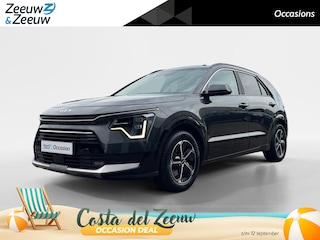 Kia Niro 1.6 GDi DynamicPlusLine | Navigatie | Climate control | Stoel, en Stuur verwarming | Leren bekleding | Schuif/kantel dak | Parkeer sensoren voor, en achter