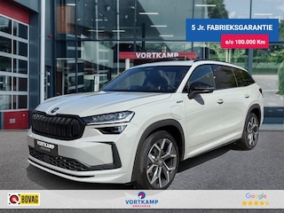 Skoda Kodiaq 1.5 TSI eHYBRID SPORTLINE FISCAAL LAAG!! TREKHAAK/CAMERA/PANO-DAK/ELEK-KLEP/ACC