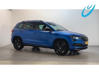Skoda Karoq 1.5 TSI 150pk ACT Sportline Business Camera Trekhaak Sfeerverlichting Stoelverwarming Adaptive Cruise LED