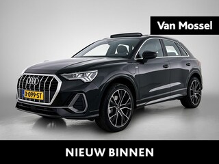 Audi Q3 45 TFSI e S edition Automaat | Navigatie | Panorama dak | Leder | 20 Inch Velgen | Airco | Sonos Audio | Stoelverwarming |