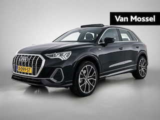 Audi Q3 45 TFSI e S edition Automaat | Navigatie | Panorama dak | Leder | 20 Inch Velgen | Airco | Sonos Audio | Stoelverwarming |
