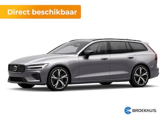 Volvo V60 2.0 T6 Plug-in hybrid AWD Plus Dark | Achterbank verwarmd | Achteruitrijcamera | Apple Carplay/Android Auto|telefoonintegratie premium
