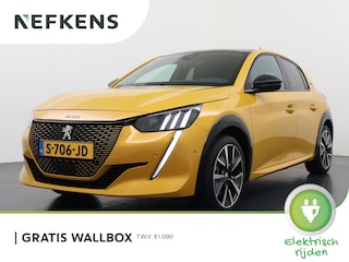 Peugeot 208 GT 50 kWh 136pk | Navigatie | Panorama dak | Stoelverwarming | Camera achter | 17 inch lichtmetalen velgen | Cruise control | Apple Carplay en Android auto