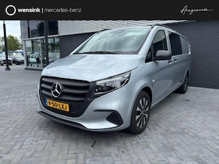 Mercedes-Benz Vito 119 CDI XL L3 | PRO | AUT. | MULTI-BEAM LED |  DUBBEL CABINE + 2X ZIJSCHUIFDEUR |ACHTERDEUREN | ALARM | DODEHOEKDETECTIE | TREKHAAK | SPOORASSISTENT | CHROOM INTERIEUR PAKKET | CERTIFIED | Apple Carplay