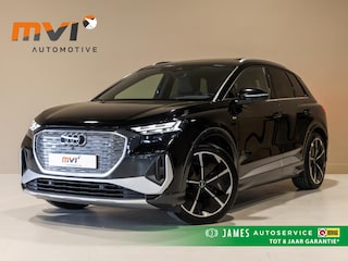 Audi Q4 40 Launch edition S Competition 77 kWh 204pk / SoH 92,1 / Panorama dak / Sonos / Dodehoekdetectie / Trekhaak / Stoelverwarming / Apple carplay /