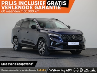 Renault Espace E-Tech full hybrid 200pk iconic 7p. | Vijf jaar garantie | Panoramisch dak | Harman Kardon | HUD | Voorruitverwarming |