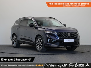 Renault Espace E-Tech full hybrid 200pk iconic 7p. | Vijf jaar garantie | Panoramisch dak | Harman Kardon | HUD | Voorruitverwarming |