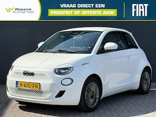 Fiat 500 Icon 42 kWh | 1e Eigenaar | Dealer onderhouden | Navigatie | Apple Carplay | Cruise Control | Lane Assist | DAB | NL Auto | SOH 93% |