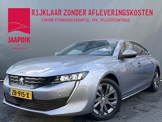 Peugeot 508 BWJ 2019 1.6 PureTech 181 PK Blue Lease Allure AUTOMAAT | TREKHAAK | HALF LEDER | FULL LED | ADAPTIVE CRUISE | KEYLESS | LANE ASSIST | 360 CAMERA | CARPLAY + ANDROID | NAVI | CLIMA | CRUISE | LMV | PDC