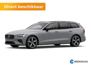 Volvo V60 2.0 T6 Plug-in hybrid AWD Ultra Dark | Achterbank verwarmd | Achteruitrijcamera | Apple Carplay/Android Auto|telefoonintegratie premium