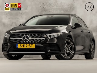 Mercedes-Benz A-klasse 250 e AMG Sport 218Pk Automaat (PANORAMADAK, GROOT NAVI, SFEERVERLICHTING, CAMERA, GETINT GLAS, SPORTSTOELEN, LEDER/ALCANTARA, STOELVERWARMING, NIEUWSTAAT)