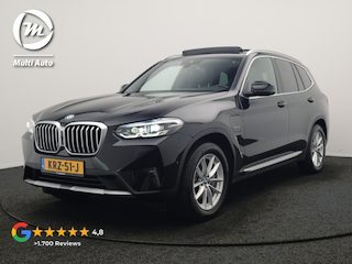 BMW X3 xDrive30e PHEV 293pk Dealer O.H | Trekhaak Af Fabriek | Panodak | 360 Camera | Lederen Sportstoelen Verwarmd | Cruise Control | Apple Carplay | Virtual | Navigatie | DAB | 18"L.M | Plug In Hybrid |