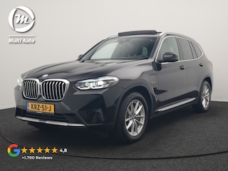 BMW X3 xDrive30e PHEV 293pk Dealer O.H | Trekhaak Af Fabriek | Panodak | 360 Camera | Lederen Sportstoelen Verwarmd | Cruise Control | Apple Carplay | Virtual | Navigatie | DAB | 18"L.M | Plug In Hybrid |