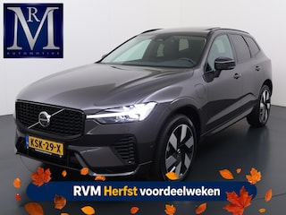 Volvo XC60 Plug-In Hybrid AWD T6 Plus Dark Recharge ADAPT. CRUISE CONTROL | STUUR & STOEL VERWARMING | PANORAMA DAK | 360 GRADEN CAMERA | ELEK. STOELEN MET GEHEUGEN | HARMAN/KARDON AUDIO
