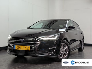 Ford Focus 1.0 EcoBoost Hybrid Titanium | 1e Eigenaar! | Winterpack | Navi | LED | Clima | Parkeersensoren V+A | Keyless | DAB | Lichtmetalen Velgen