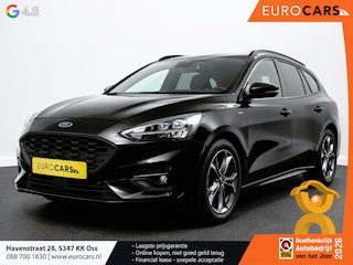 Ford Focus Wagon 1.0 EcoBoost ST Line 125 Pk Navigatie Adaptive Cruise Control Trekhaak Head Up Display Privacy Glass Lane Assist