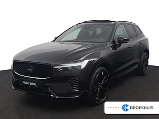 Volvo XC60 Plus Black Edition Recharge Plug-In Hybrid AWD | Elektrisch glazen panorama-dak | Lichtmetalen velgen 21" | Luxe lederen/stof bekleding