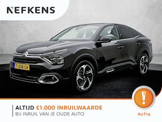 Citroën C4 Shine 130 pk Automaat | Navigatie | Achteruitrijcamera | Lederen Bekleding | Verwarmde Comfortstoelen | Premium Audio | Keyless Entry/Start | Full-LED Koplampen | Dodehoek Detectie | Cruise Control | 18" Lichtmetalen Velgen | Apple Carplay/Android Auto |