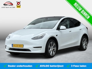 Tesla Model Y Long Range AWD 75 kWh SOH 87,8% / Autopilot / 20'' LM ( € 2.300  Nieuwe banden ) / NL Geleverd / Memory / 3 Fase / 5X Stoelverwarming /