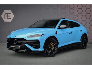 Lamborghini Urus SE 4.0 V8 Hybrid | AKRAPOVIC | ADAPTIVE | TREKHAAK | MASSAGE | STOELVERWARMING & VERKOELING | SUEDE HEMEL | B&O 3D AUDIO |