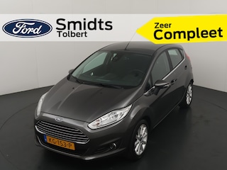 Ford Fiesta 100PK EcoBoost Titanium | Dealeronderhouden | Park. sens A | Cruise | Clima | Voorruitverwarming | Trekhaak | Navi