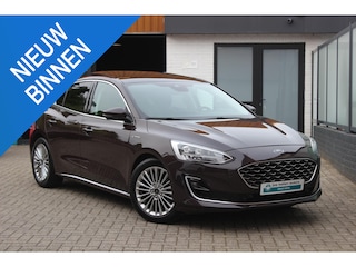 Ford Focus 1.5 EcoBoost 182pk Vignale Navi, Panoramadak, Leer, Winterpack, Head-up, 18" All Weather