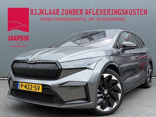 Skoda Enyaq iV BWJ 2022 60 180 PK Sportline FULL LED | HALF LEDER | STOEL + STUURVERW. | ADAPTIVE CRUISE | CAMERA | NAVI | CLIMA | LMV | PDC