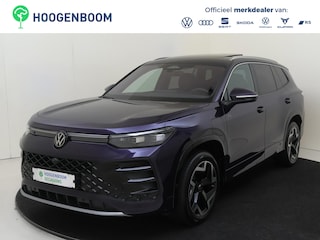 Volkswagen Tayron 1.5 eHybrid R-Line Edition | SoH 100% | Panoramadak | Trekhaak | Head-up display | Lederenbekleding ‘Varenna’ | Stoelventilatie | Keyless | LED Matrix verlichting | Sfeerverlichting |