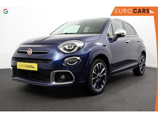 Fiat 500X 1.4 Turbo 150pk Yacht Club Automaat Leder Navigatie Canvas vouwdak Adaptive Cruise Control Camera Led 18" Lichtmetalen Velgen Extra getint glas