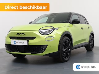 Fiat 600 e Sport | 10,25" touchscreen radio met Bluetooth, DAB & USB | Automatische airconditioning | Cruise control