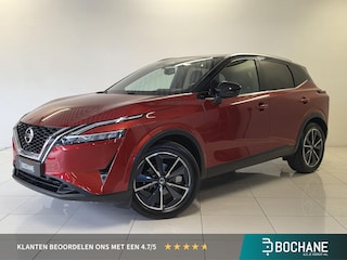 Nissan Qashqai 1.3 MHEV Xtronic Tekna | Trekhaak 1.800 KG | Matrix LED | Panoramadak | Head-Up Display | Stoel-, stuur- en voorruitverwarming