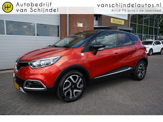 Renault Captur 0.9 TCe Helly Hansen 90PK - NL AUTO - NAP NAVI - KEYLESS - BLUETOOTH - HALF LEDER - PARKEERSENSOREN - 17 INCH LMV - CRUISE - CLIMATE - R-LINK - AUT. VERLICHTING - 4 ELEKTR RAMEN