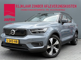 Volvo XC40 BWJ 2021 Recharge 408 PK P8 AWD R-Design FULL LED | HALF LEDER | ADAPTIVE CRUISE | STOEL + STUURVERW. | CAMERA | ELEKTR. ACHTERKLEP | NAVI | CLIMA | CARPLAY + ANDROID | LMV | PDC