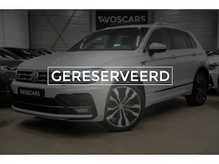 Volkswagen Tiguan 2.0 TSI 4Motion 220PK 3x R-Line * Pano - Dynaudio - 360° Cam - Leder - Memory - Keyless - White Silver *