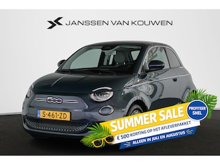 Fiat 500 3+1 Icon 42 kWh Panoramadak Apple CarPlay Camera 16"