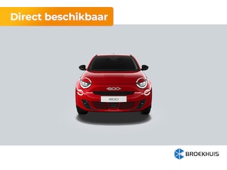 Fiat 600 La Prima | 10,25" touchscreen radio met Bluetooth, DAB & USB | Automatische airconditioning | Extra getint glas achter