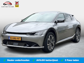 Kia EV6 Plus 77.4 kWh SOH 97,7% / Black Package GT / Warmtepomp / Trekhaak / 3 Fase / Stoelverwarming & Ventilatie / MERIDIAN Surround-System / Adaptieve Cruise /